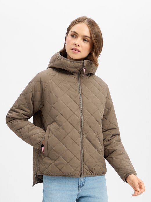 Damen Funktionsjacke - Quiltby short