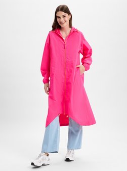 Artikelbild Damen Funktionsmantel - Kapby von Derbe in pink uni