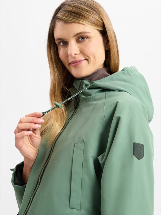 Derbe Daunenmantel Damen GrÃ¼n Mit Kapuze Derbe Damen Wintermantel