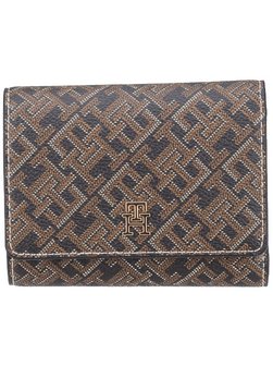 Damen Geldbörse - TH Icon Trifold Mono Print