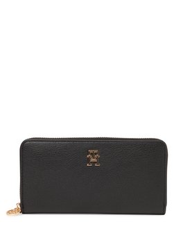 Artikelbild Damen Geldbörse von Tommy Hilfiger in schwarz uni