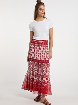 Damen Gestufter Rock