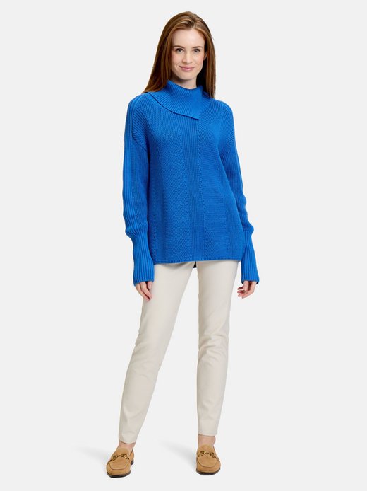 Damen Grobstrick-Pullover