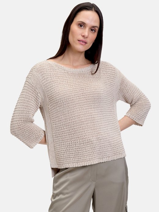 Damen Grobstrick-Pullover