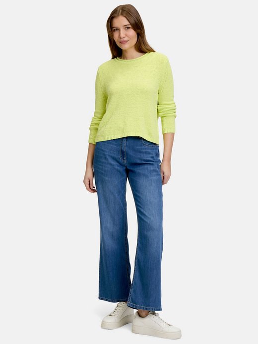 Damen Grobstrick-Pullover