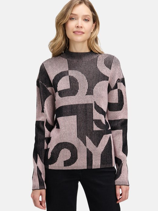 Damen Grobstrick-Pullover