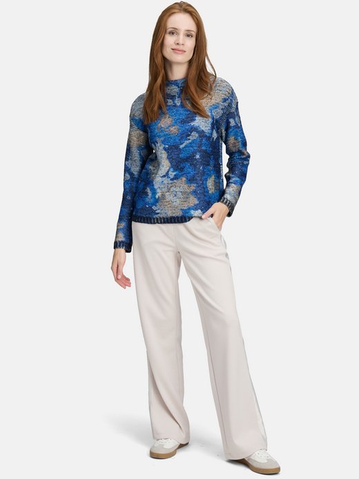 Damen Grobstrick-Pullover