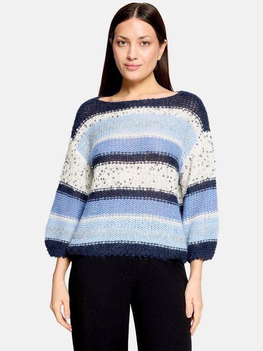 Damen Grobstrick-Pullover