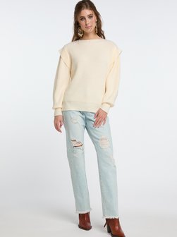 Damen Grobstrick-Pullover