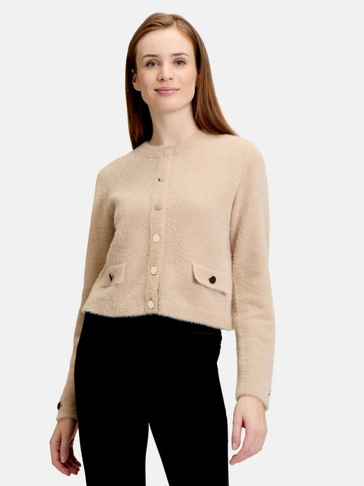 Damen Grobstrickjacke
