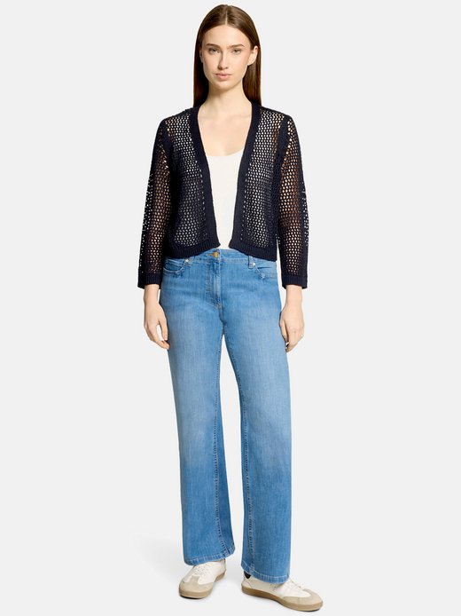 Damen Grobstrickjacke