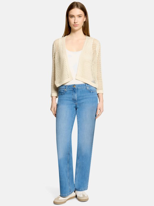 Damen Grobstrickjacke