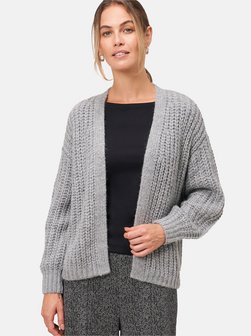 Damen Grobstrickjacke