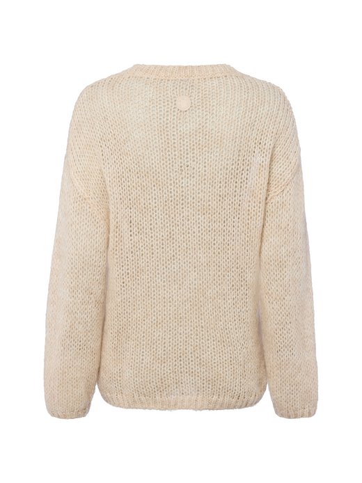 Damen Grobstrickpullover mit Alpaka-Anteil - Slookina