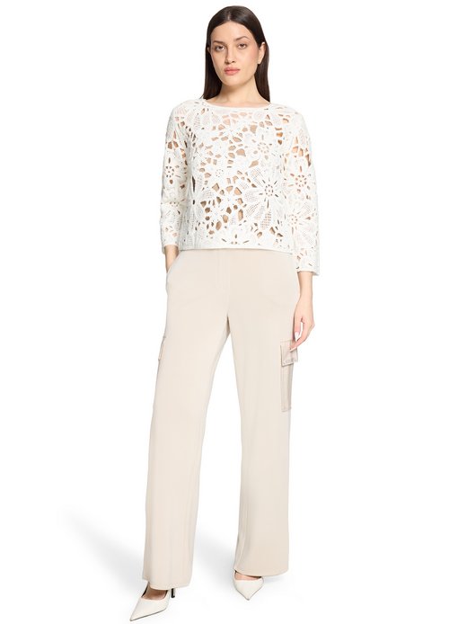 Damen Grobstrickpullover