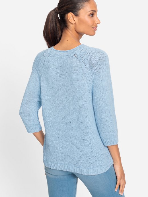 Damen Grobstrickpullover