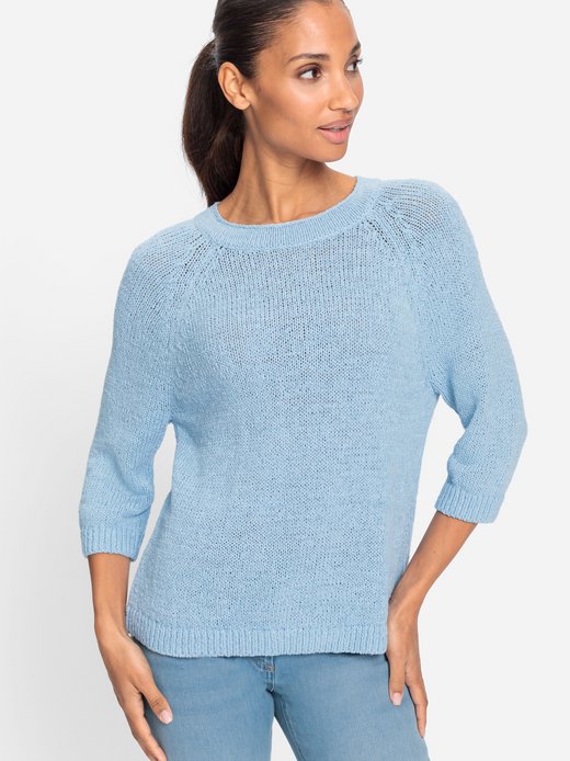 Damen Grobstrickpullover