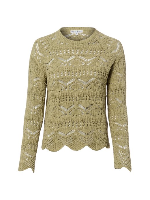 Damen Grobstrickpullover