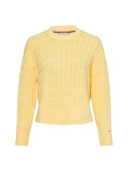 Damen Grobstrickpullover