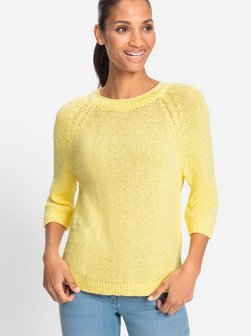 Damen Grobstrickpullover