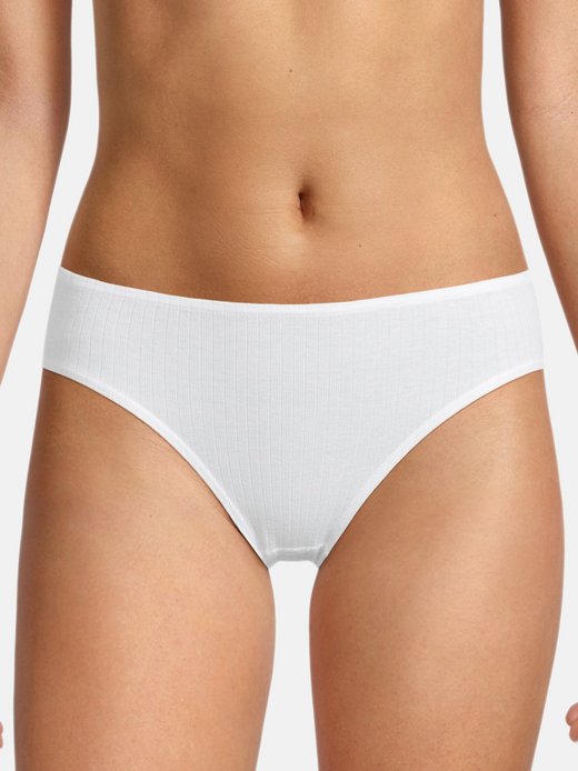 Damen Hüftslip - 3er Pack Feinripp