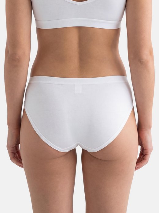 Damen Hüftslip - 6er Pack Feinripp