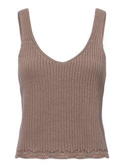 Artikelbild Damen Häkeltop von Marie Lund Collection in kitt strukturiert
