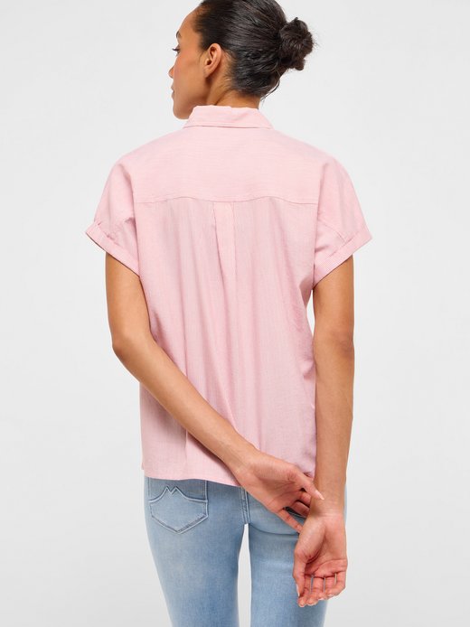 Damen Halbarm-Bluse