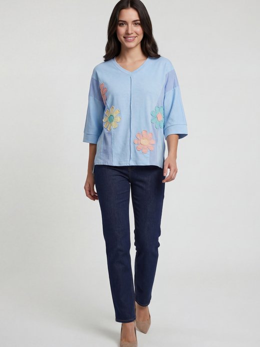 Damen Halbarmshirt