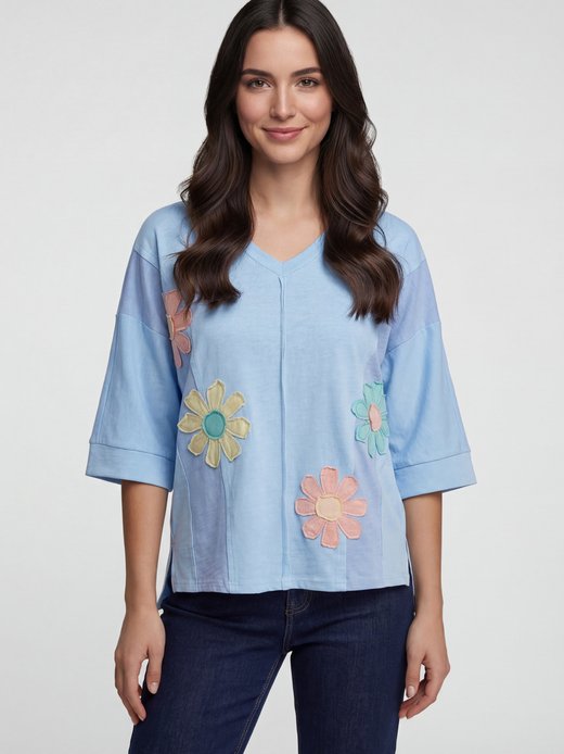 Damen Halbarmshirt