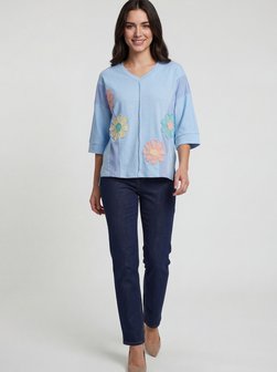 Damen Halbarmshirt