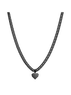 Damen Halskette  -  Broken Heart Chunky