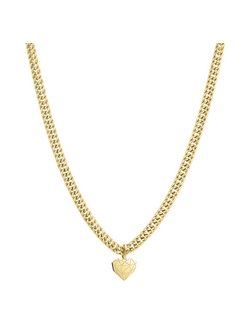 Damen Halskette  -  Broken Heart Chunky