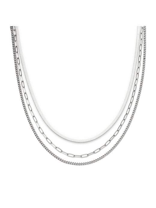 Damen Halskette  -  Fine Layers