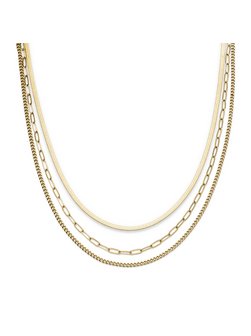Damen Halskette  -  Fine Layers