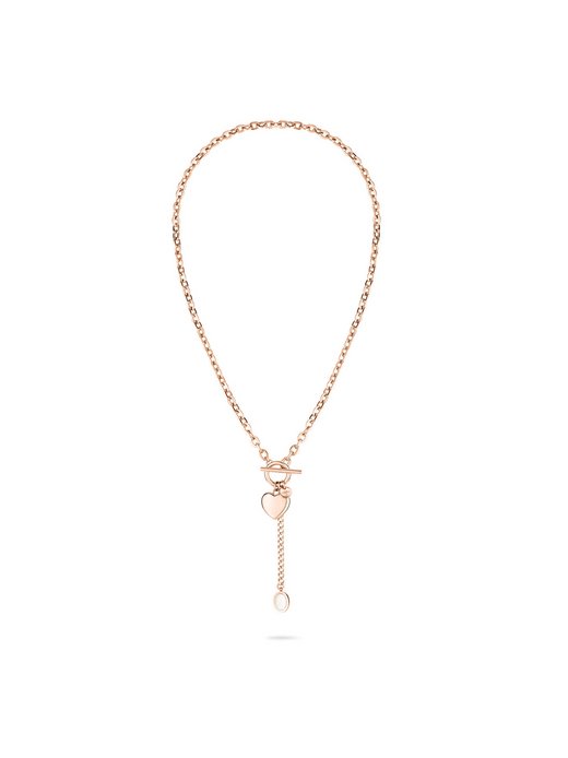 Damen Halskette  -  Heart x Cabochon