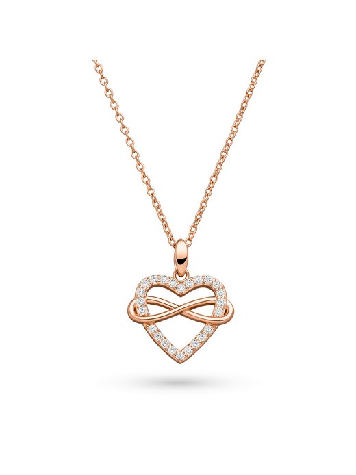 Damen Halskette  -  Infinity Heart