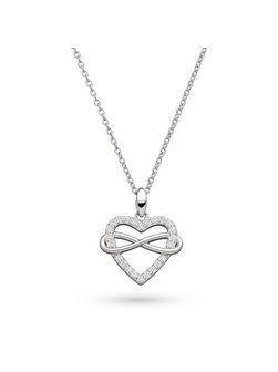 Damen Halskette  -  Infinity Heart