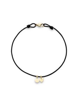 Damen Halskette  -  Leather Charms