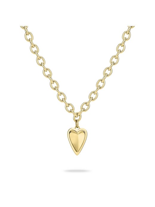 Damen Halskette  -  Metal Heart