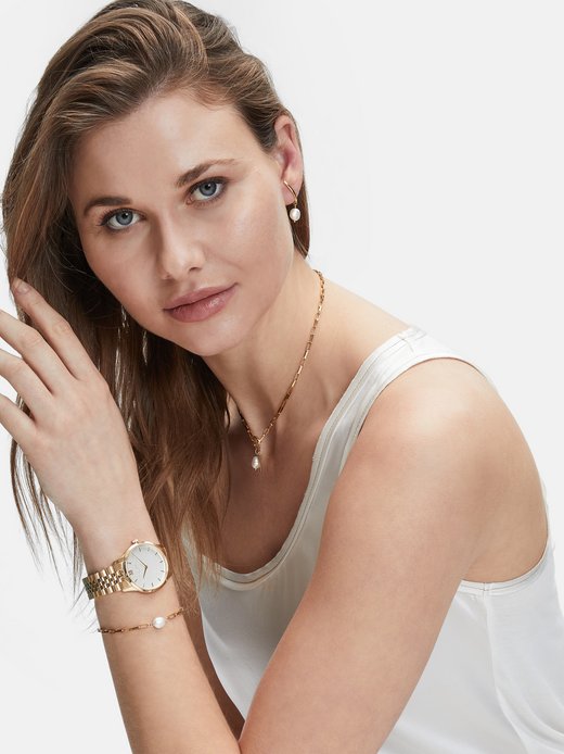 Damen Halskette  -  Modern Pearl