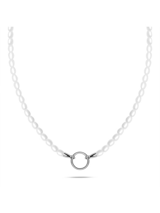 Damen Halskette  -  Pearl Charms