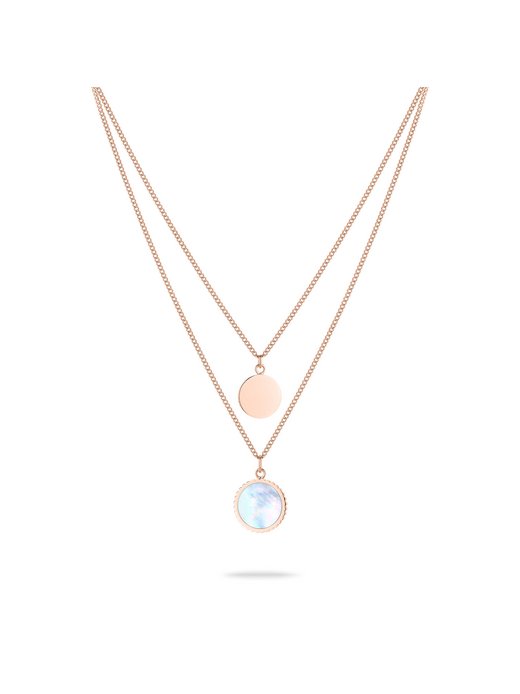 Damen Halskette  -  Perlmutt