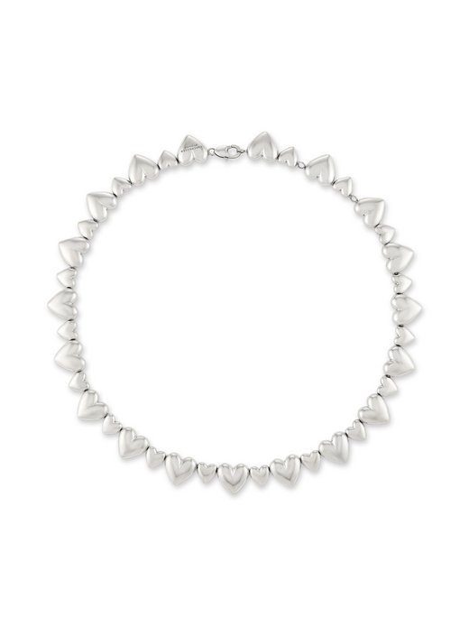 Damen Halskette  -  Puffy Hearts