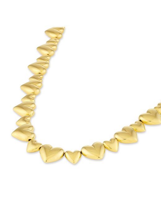 Damen Halskette  -  Puffy Hearts