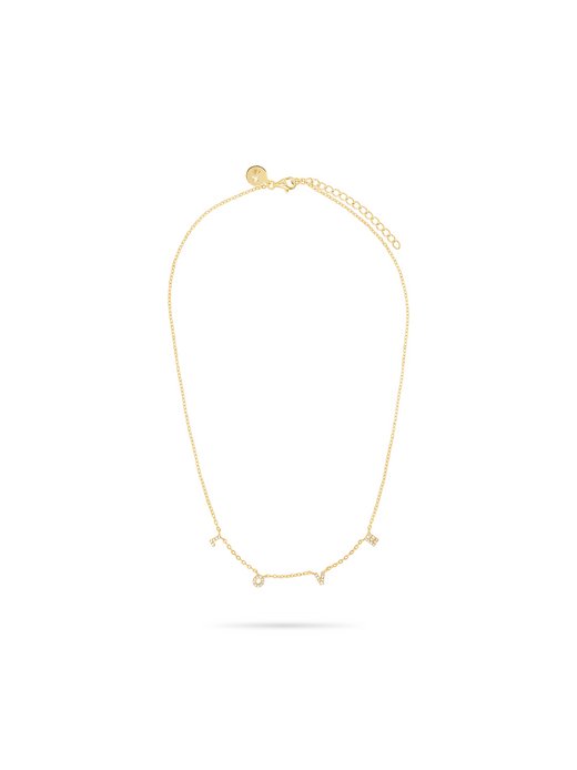 Damen Halskette  -  Silver Love Collection