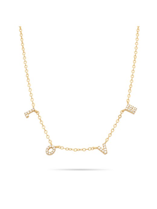 Damen Halskette  -  Silver Love Collection