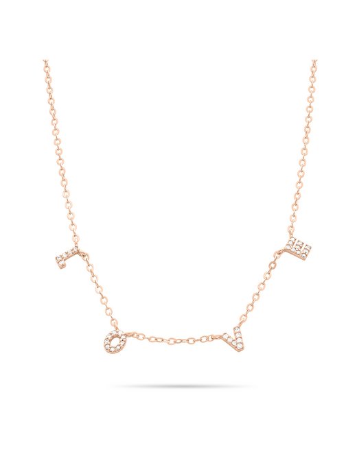 Damen Halskette  -  Silver Love Collection