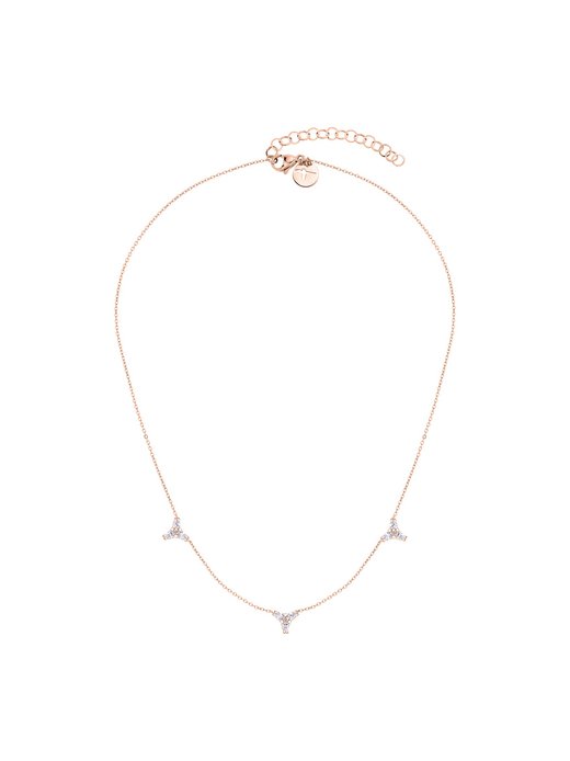 Damen Halskette  -  Sparkle Flowers