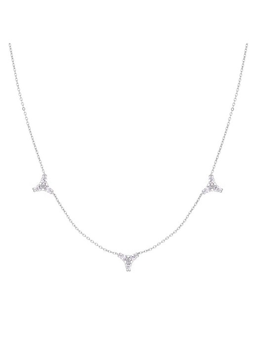 Damen Halskette  -  Sparkle Flowers